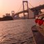 東京は水の都と都会の運河と屋形船。少人数専用の貸切「マリンキッズ号」納涼と天麩羅料理とともに飲み放題。家族で東京観光にサンセットクルージング